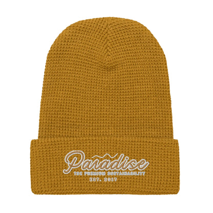 Premium Paradise Waffle Beanie WEM Support (www.WEM.support)