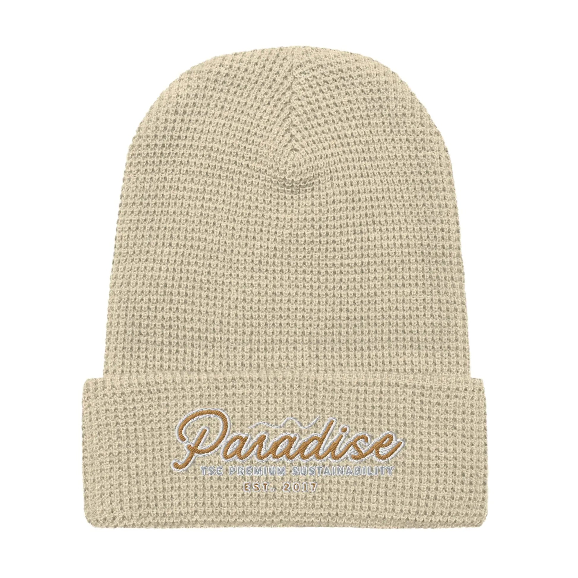 Premium Paradise Waffle Beanie WEM Support (www.WEM.support)