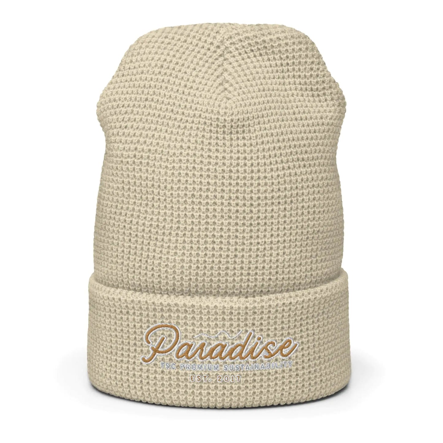 Premium Paradise Waffle Beanie WEM Support (www.WEM.support)