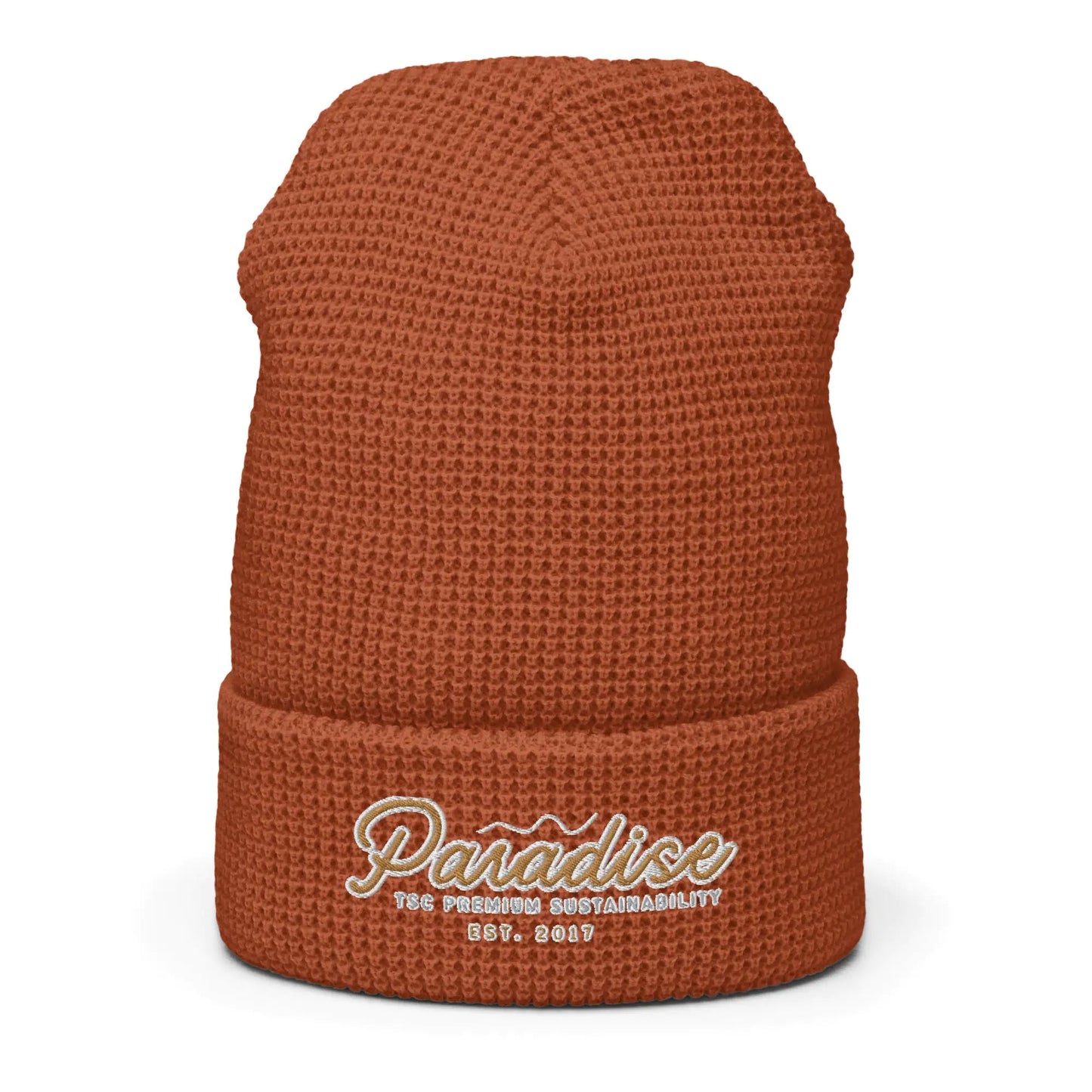 Premium Paradise Waffle Beanie WEM Support (www.WEM.support)