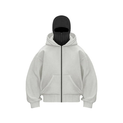 Double Hood Fleece-Lined Sweater WEM Support (www.WEM.support)