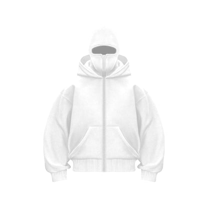 Double Hood Fleece-Lined Sweater WEM Support (www.WEM.support)
