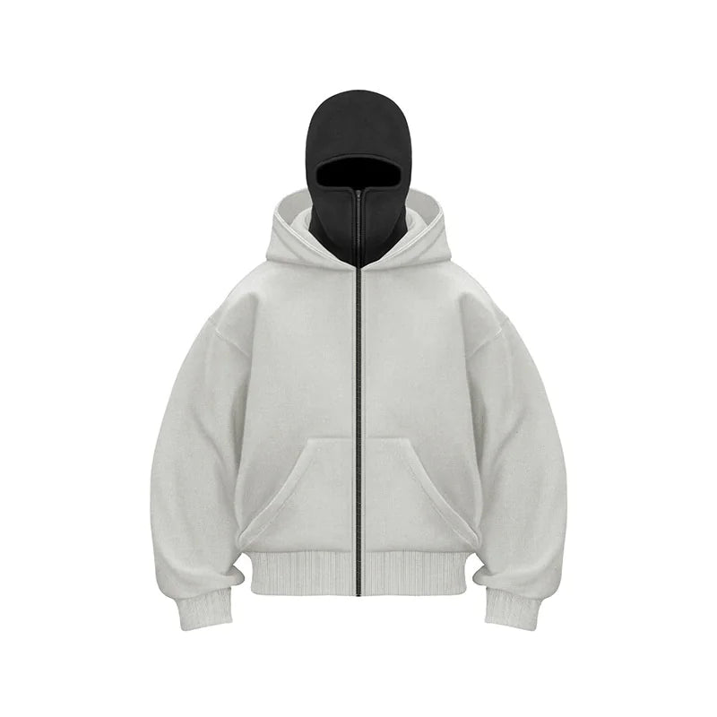 Double Hood Fleece-Lined Sweater WEM Support (www.WEM.support)