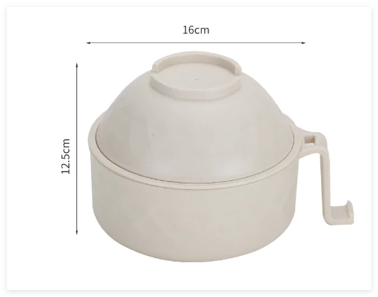 Ramen Bowl Draining Cup WEM Support (www.WEM.support)