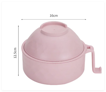 Ramen Bowl Draining Cup WEM Support (www.WEM.support)