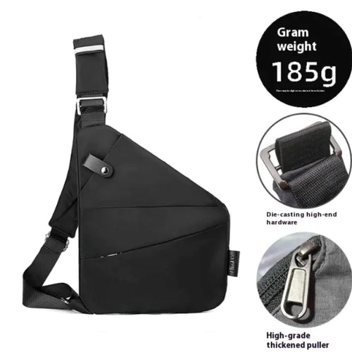 Men's Nylon Crossbody Bag WEM Support (www.WEM.support)