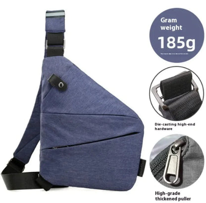 Men's Nylon Crossbody Bag WEM Support (www.WEM.support)