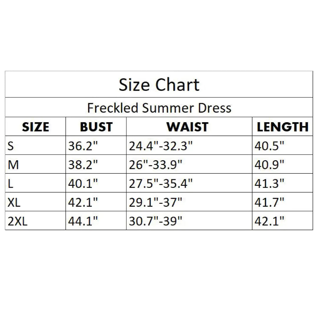 Freckled Summer Dress WEM Support (www.WEM.support)