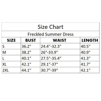 Freckled Summer Dress WEM Support (www.WEM.support)