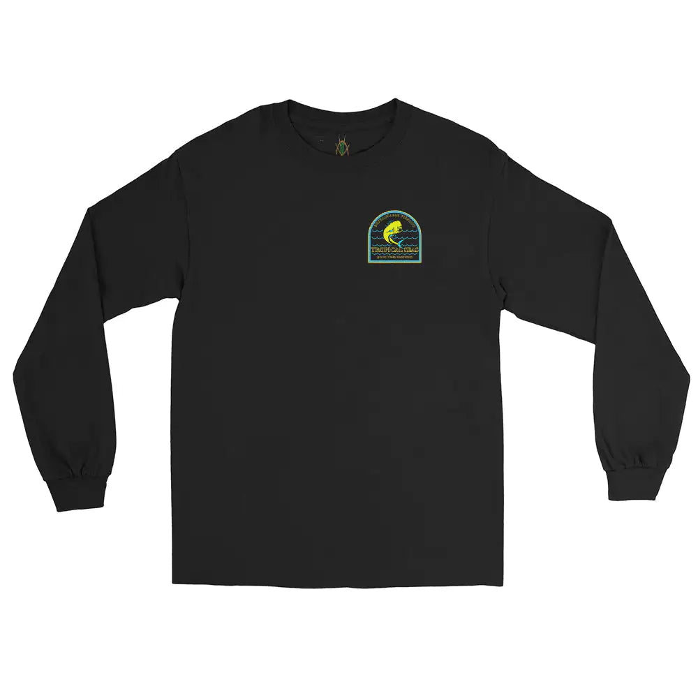 Men's Sustainable Fishing Mahi Mahi Long Sleeve Shirt WEM Support (www.WEM.support)