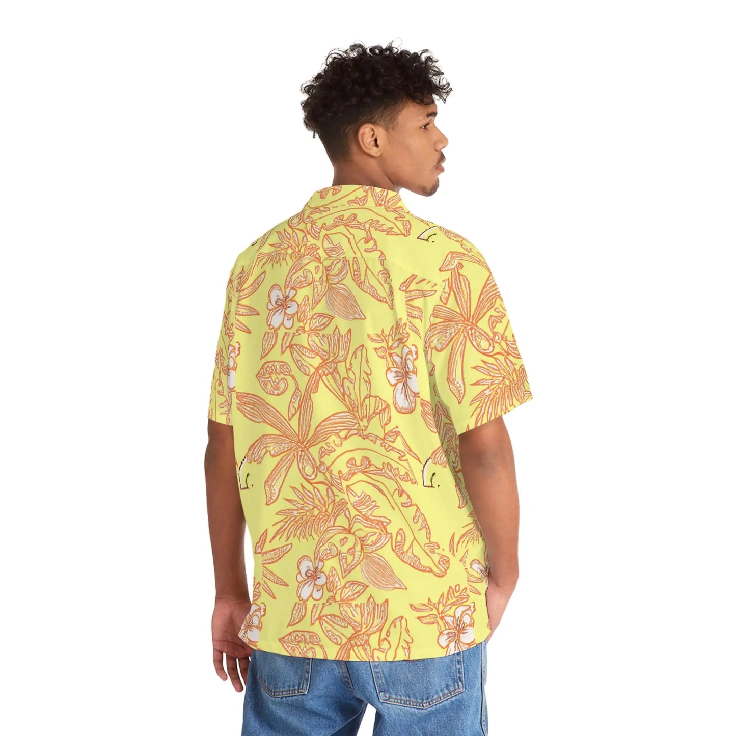 Men's Tropical Daybreak Hawaiian Shirt WEM Support (www.WEM.support)