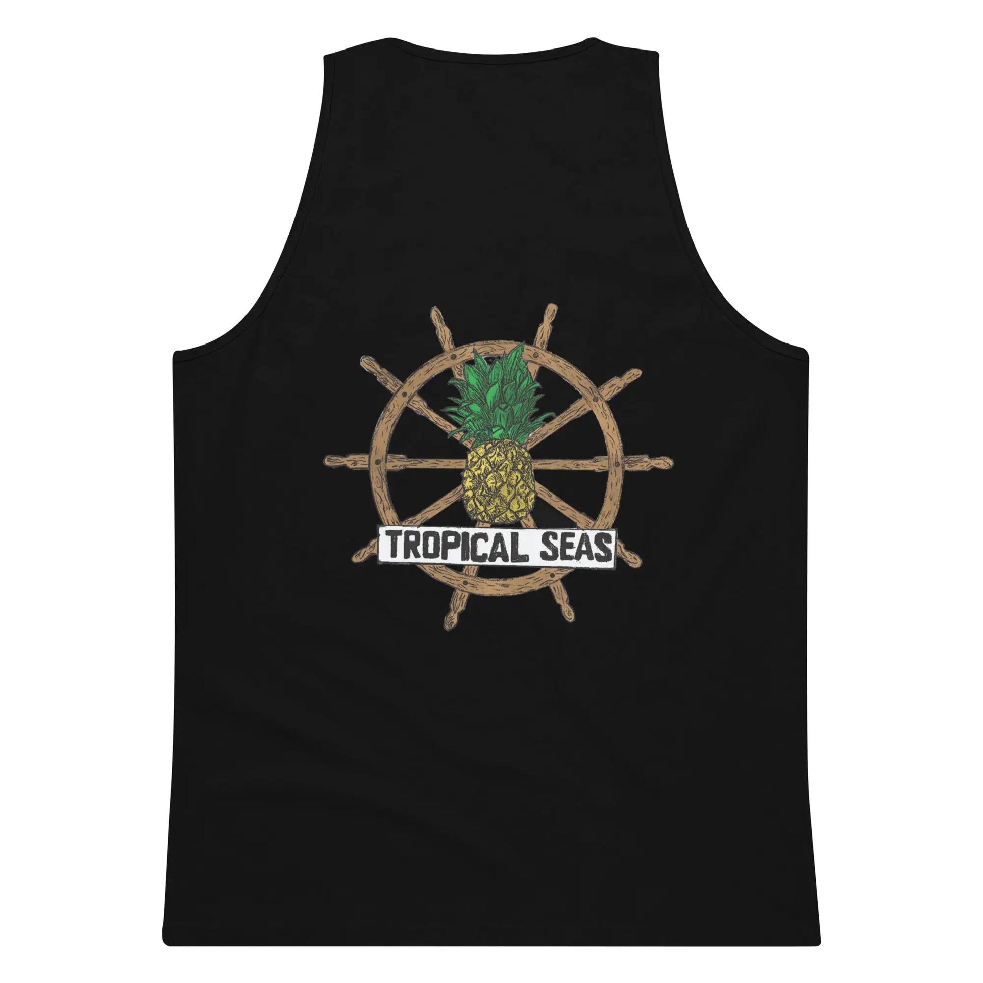 Men’s Tropical Seas Premium Tank Top WEM Support (www.WEM.support)