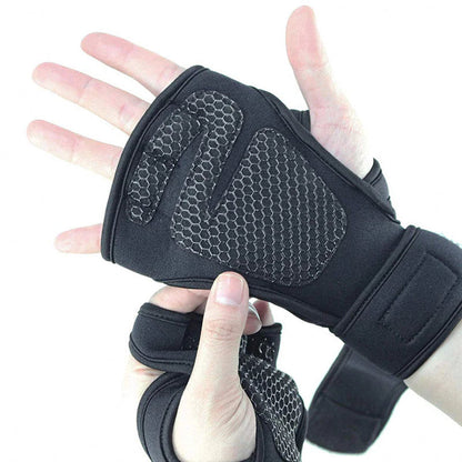 Non-Slip Half-Finger Sports Gloves WEM Support (www.WEM.support)