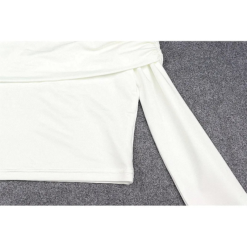 Off-shoulder Slim Fit Top WEM Support (www.WEM.support)