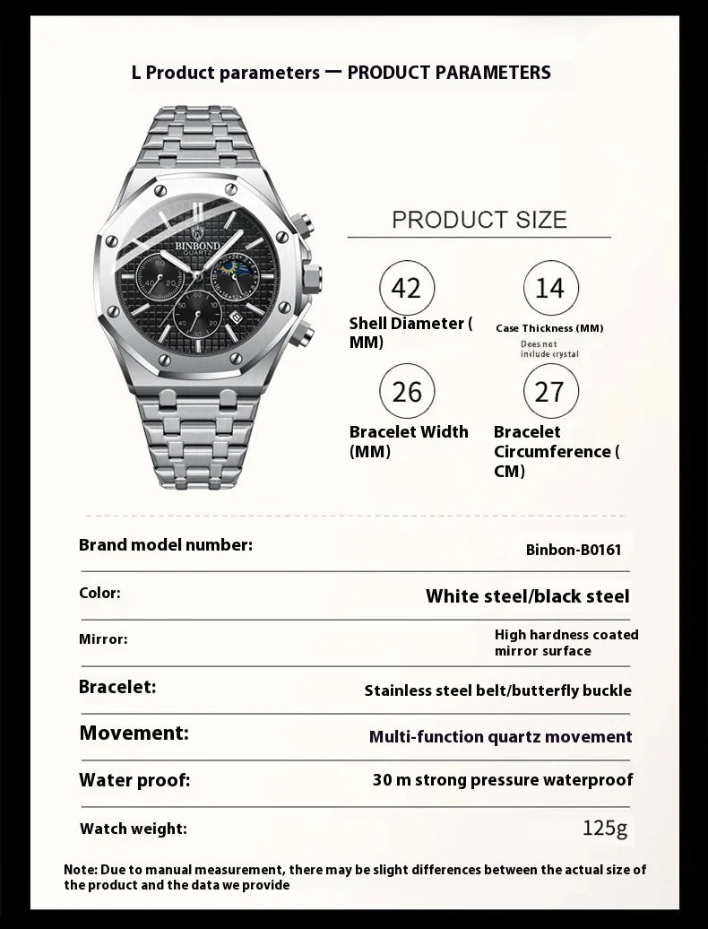 Multi-Function Sports Watch Men WEM Support (www.WEM.support)