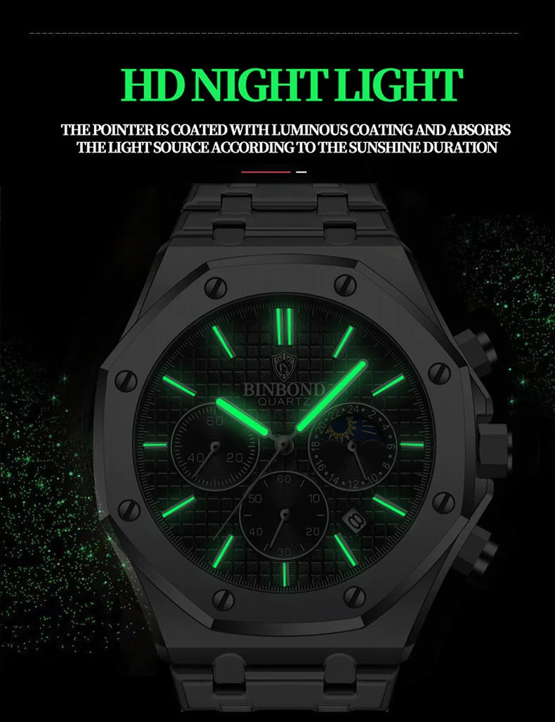 Multi-Function Sports Watch Men WEM Support (www.WEM.support)