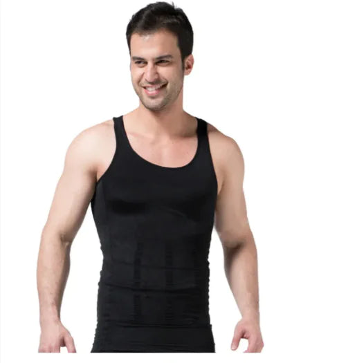 Men's Slimming Bodysuit Vest WEM Support (www.WEM.support)