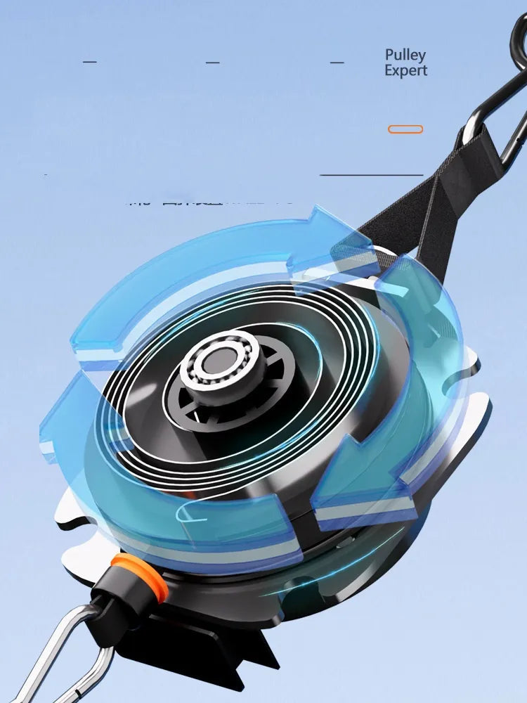 Multifunctional Fitness Chest Expander & Rowing Machine WEM Support (www.WEM.support)