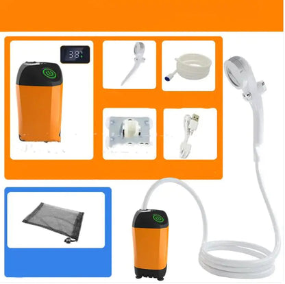 Outdoor Bathing Field Site Dormitory Simple Electric Shower WEM Support (www.WEM.support)