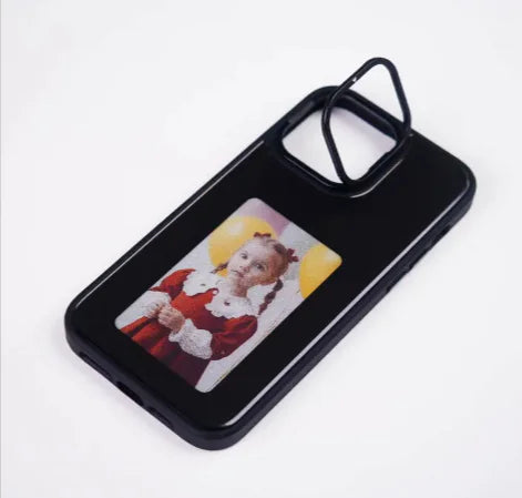 NFC Projection Screen Case: Four-color E-ink display with bracket WEM Support (www.WEM.support)