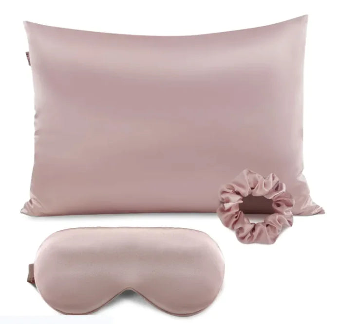 Elegant Silk-Effect Pillowcase WEM Support (www.WEM.support)