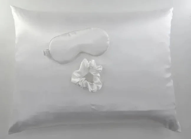 Elegant Silk-Effect Pillowcase WEM Support (www.WEM.support)
