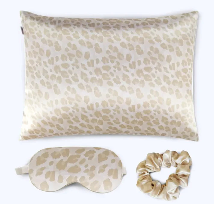 Elegant Silk-Effect Pillowcase WEM Support (www.WEM.support)