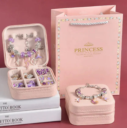 Children's Educational Handmade Diy Beaded Bracelet Suit WEM Support (www.WEM.support)