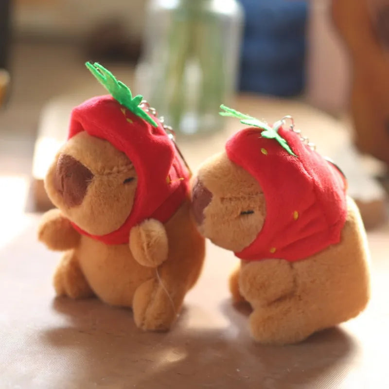 Cute Capabala Capybara Pendant Plush Toy WEM Support (www.WEM.support)