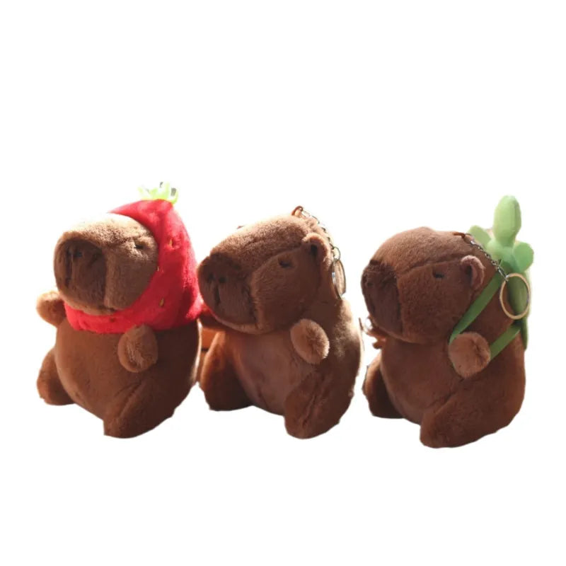 Cute Capabala Capybara Pendant Plush Toy WEM Support (www.WEM.support)