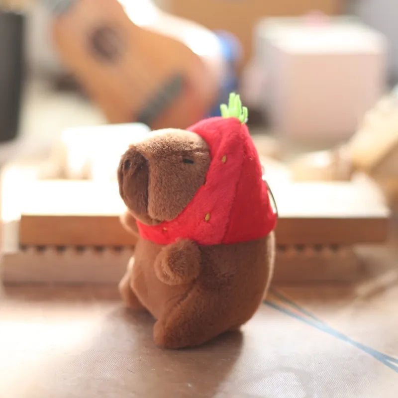 Cute Capabala Capybara Pendant Plush Toy WEM Support (www.WEM.support)
