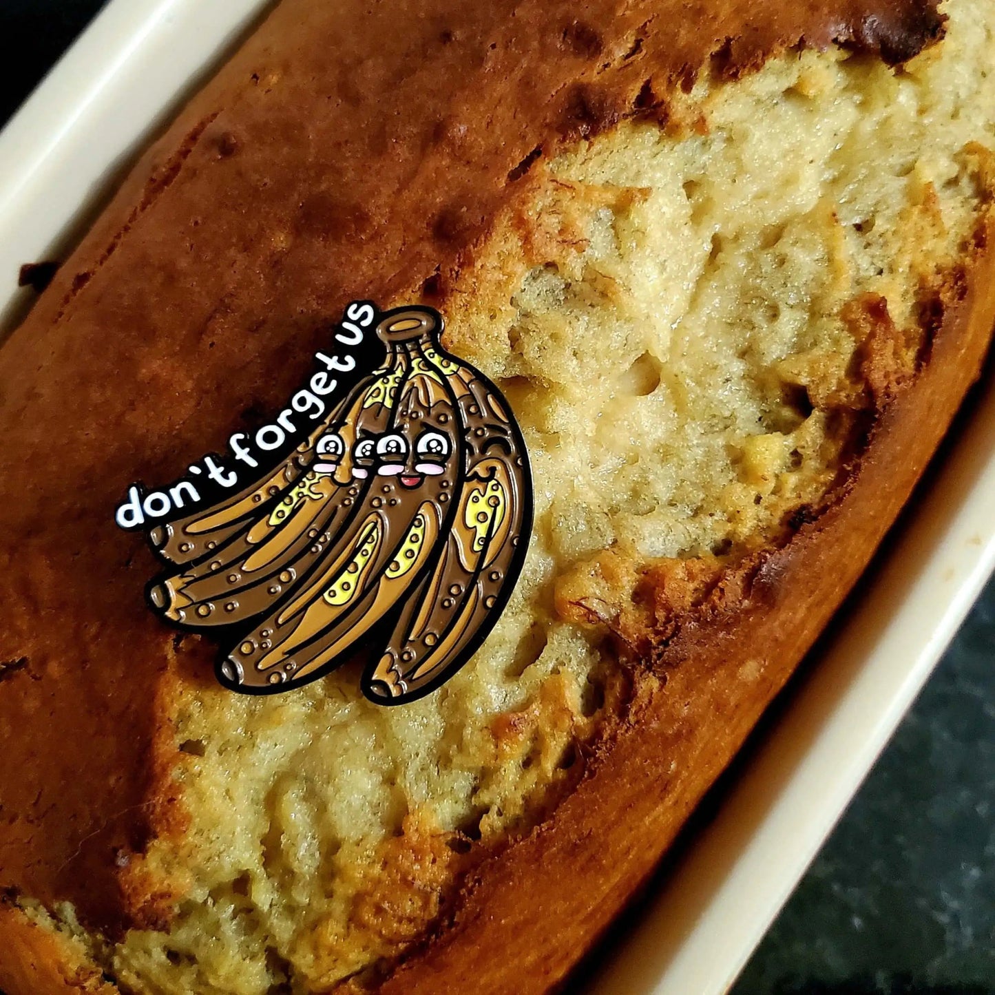 "Don't Forget Us" Bananas Pin WEM Support (www.WEM.support)