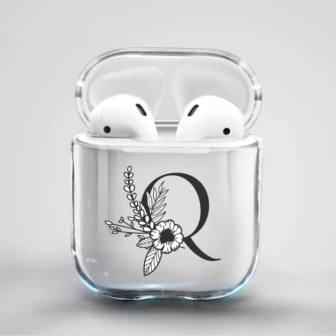 Airpod Case2- Letter Q WEM Support (www.WEM.support)