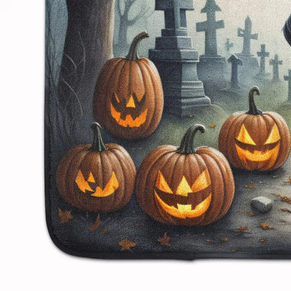 Dachshund Spooky Halloween Memory Foam Kitchen Mat WEM Support (www.WEM.support)