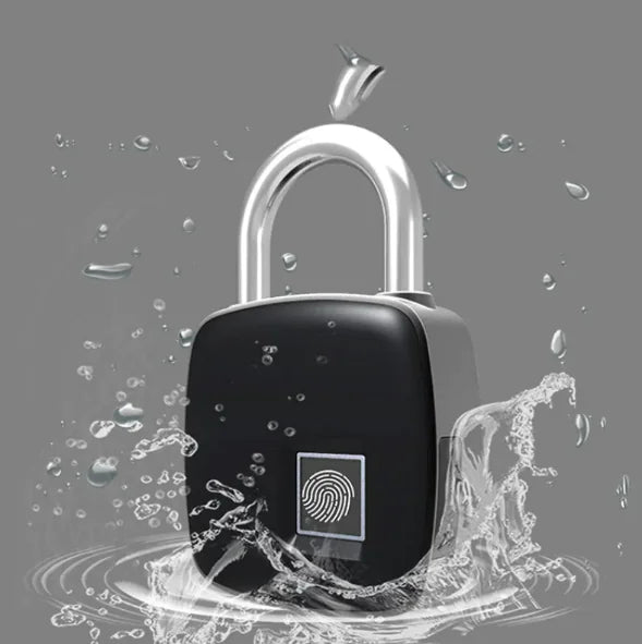 Electronic Fingerprint Smart Padlock WEM Support (www.WEM.support)