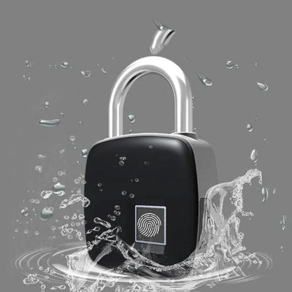 Electronic Fingerprint Smart Padlock WEM Support (www.WEM.support)