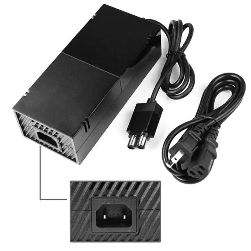 For Microsoft XBOX ONE Console AC Adapter Brick Charger Power Supply Cord Cable WEM Support (www.WEM.support)