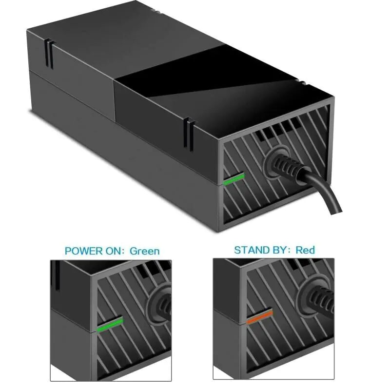 For Microsoft XBOX ONE Console AC Adapter Brick Charger Power Supply Cord Cable WEM Support (www.WEM.support)