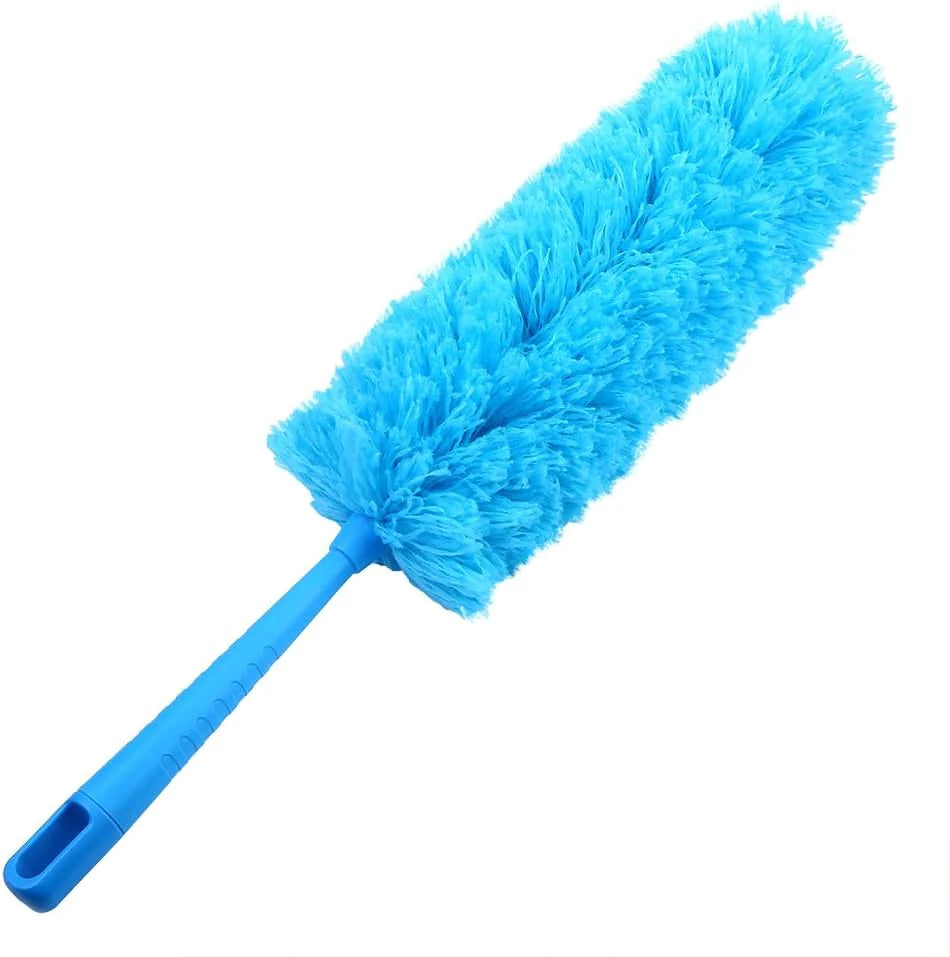 Microfiber Duster Cleaning Brush Dust Cleaner Bendable Handle Soft Ceiling Fan WEM Support (www.WEM.support)
