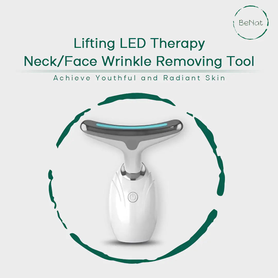 Neck & Face Lifting LED Therapy Device WEM Support (www.WEM.support)
