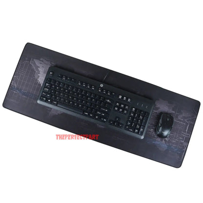 New Extended Gaming Mouse Pad Large Size Desk Keyboard Mat 800MM X 300MM WEM Support (www.WEM.support)