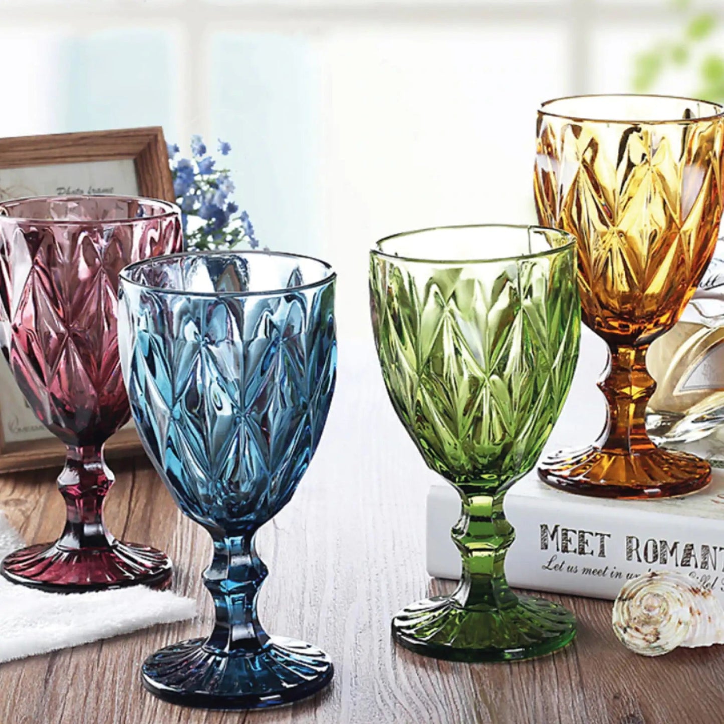 Party Goblet Set of 4 WEM Support (www.WEM.support)