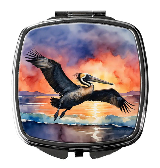 Pelican Fiery Sunset Compact Mirror WEM Support (www.WEM.support)