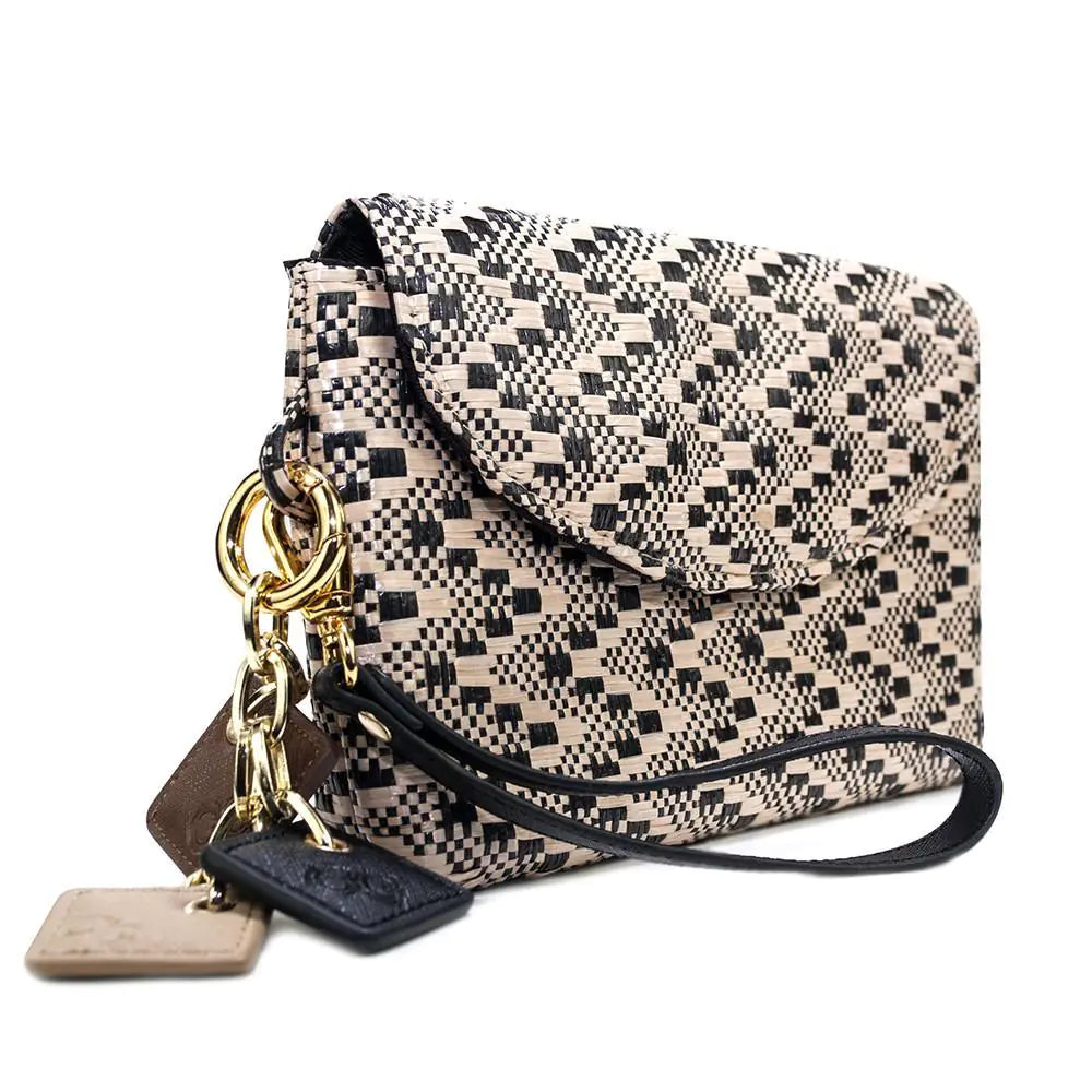 Phoenix Clutch-Tan / Midnight Black WEM Support (www.WEM.support)