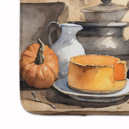 Pug Fall Kitchen Pumpkins Memory Foam Kitchen Mat WEM Support (www.WEM.support)