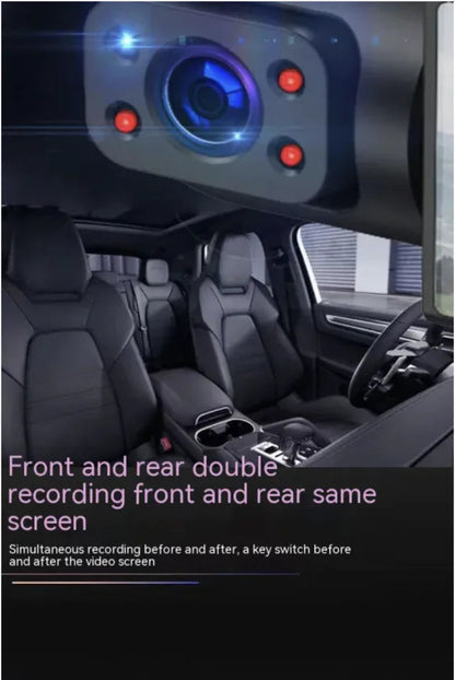 Dual-Lens HD 316-Inch Car Driving Recorder WEM Support (www.WEM.support)