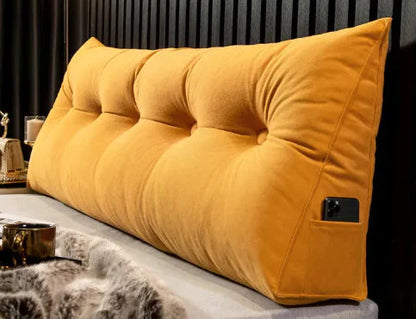 Comfy Bedside Cushion Sofa Large Back WEM Support (www.WEM.support)