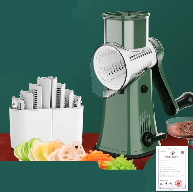 Multifunctional Vegetable Cutter, Hand Roller, Kitchen Cutter, Plane Potatoes, Cut Wave Slices WEM Support (www.WEM.support)