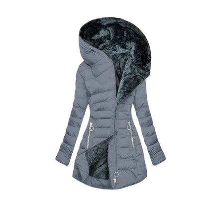 Cozy Plush Hooded Coat WEM Support (www.WEM.support)