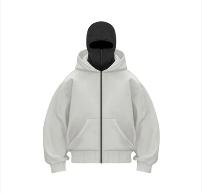 Fleece-Lined Double Hood Sweater WEM Support (www.WEM.support)